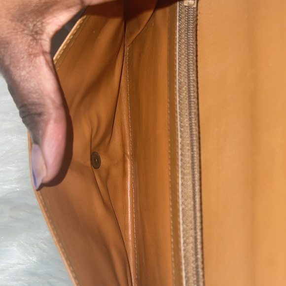 CELINE PARIS LEATHER TRIFOLD LONG WALLET EUC - Picture 9 of 16